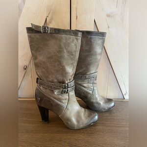 Frye Leather Heeled Boots!